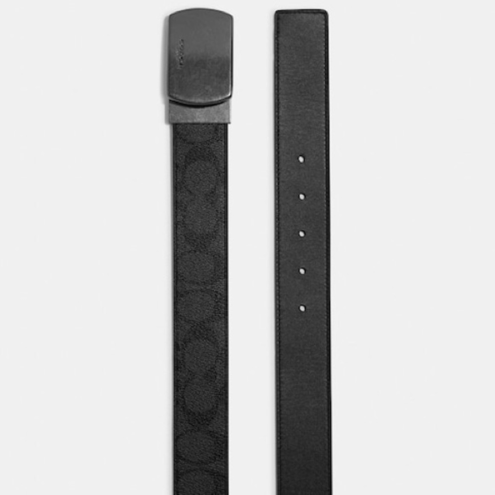 𝐄𝐔𝐂 𝐂𝐎𝐀𝐂𝐇 𝐑𝐞𝐯𝐞𝐫𝐬𝐢𝐛𝐥𝐞 𝐁𝐥𝐚𝐜𝐤 𝐋𝐞𝐚𝐭𝐡𝐞𝐫 𝐁𝐞𝐥𝐭 - Picture 2 of 16